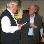 Hans G. Weidinger und Eckhard Bendin im Gespräch, 2012.